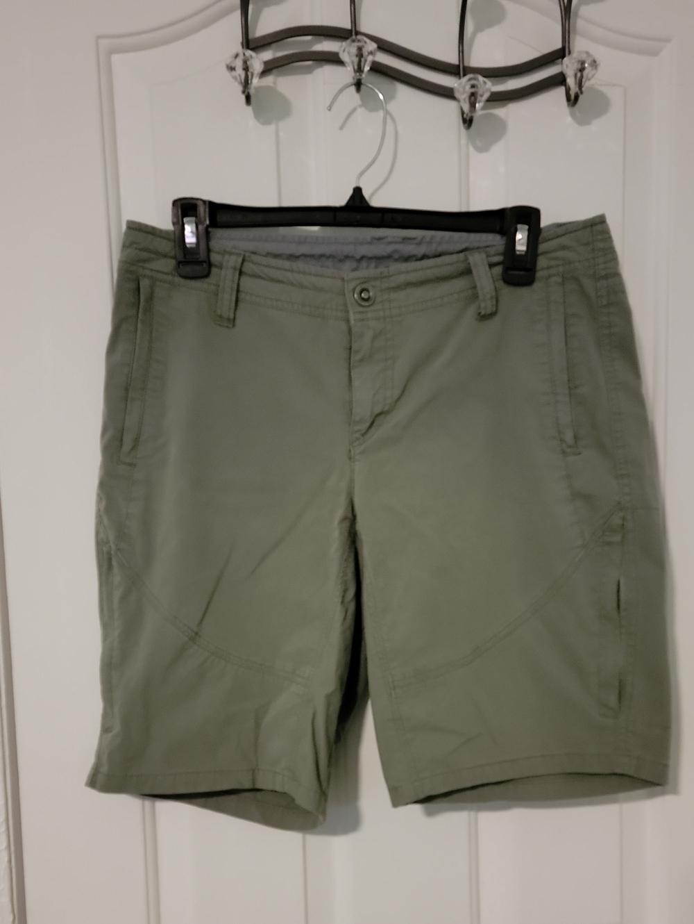 KรHL Spire Shorts Hiking Gorpcore Cotton Quick Dry 10"inseam, Womens 8 GUC